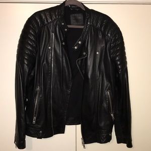 Like new All Saints Leather Motorcycle Jacket